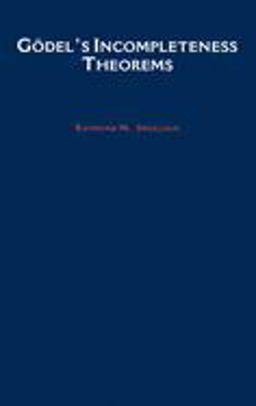 Godel's Incompleteness Theorems  9780195046724 Front Cover