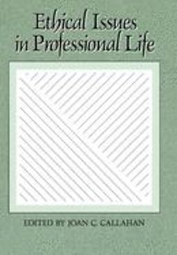 Ethical Issues in Professional Life  9780195050264 Front Cover