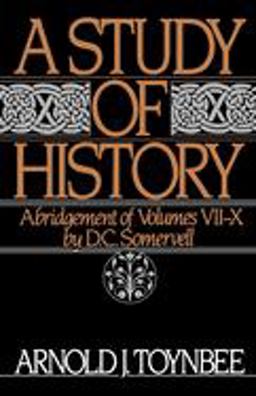 Study of History Abridgement of Volumes VII-X  9780195050813 Front Cover
