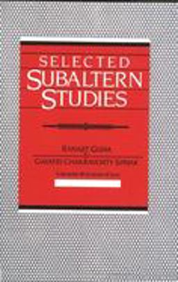 Selected Subaltern Studies  9780195052893 Front Cover