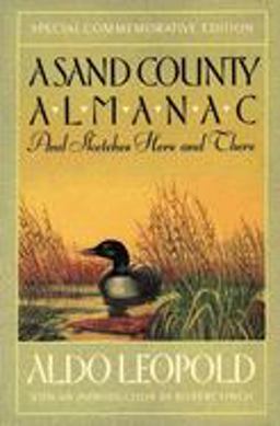 Sand County Almanac And Sketches Here and There  9780195053050 Front Cover