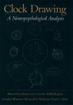 Clock Drawing A Neuropsychological Analysis  9780195059069 Front Cover