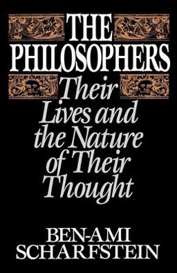 Philosophers Their Lives and the Nature of Their Thought  9780195059274 Front Cover
