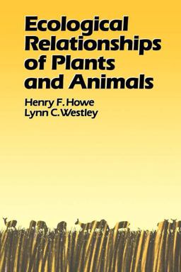 Ecological Relationships of Plants and Animals  9780195063141 Front Cover