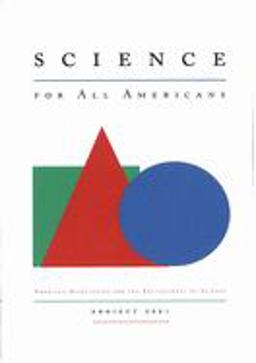 Science for All Americans  9780195067712 Front Cover