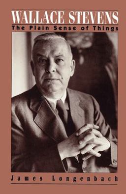 Wallace Stevens The Plain Sense of Things  9780195070224 Front Cover