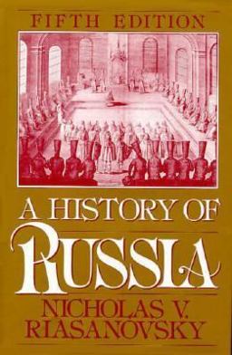 History of Russia 5th 9780195074628 Front Cover