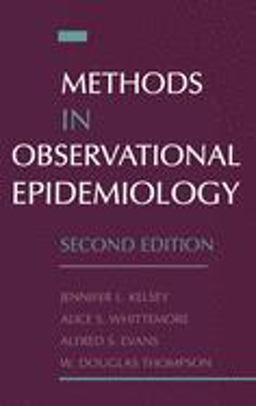 Methods in Observational Epidemiology 2nd 9780195083774 Front Cover