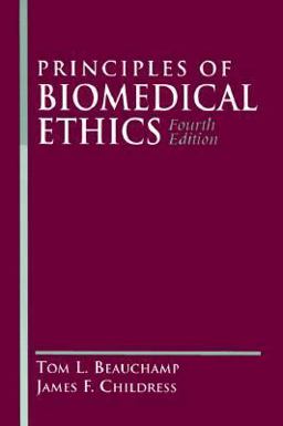 Principles of Biomedical Ethics 4th 9780195085372 Front Cover