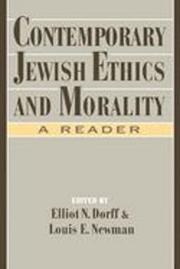 Contemporary Jewish Ethics and Morality A Reader  9780195090666 Front Cover
