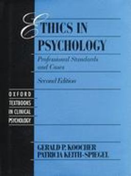 Ethics in Psychology