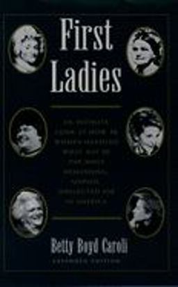 First Ladies 2nd 9780195092288 Front Cover