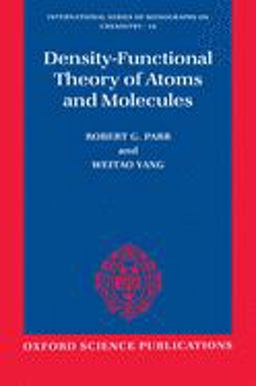 Density-Functional Theory of Atoms and Molecules  9780195092769 Front Cover