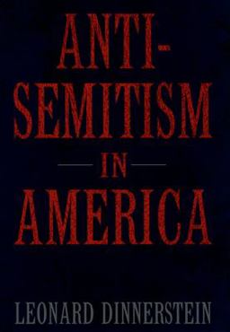 Antisemitism in America  9780195101126 Front Cover
