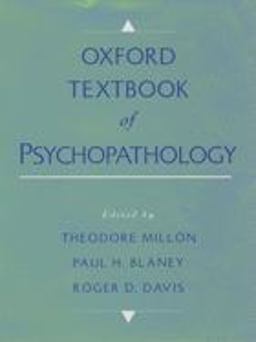 Oxford Textbook of Psychopathology  9780195103076 Front Cover