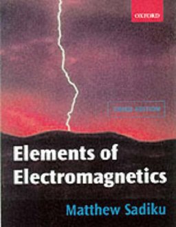 Elements of Electromagnetics 2nd 9780195103687 Front Cover