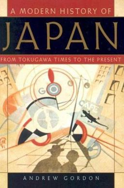 Modern History of Japan From Tokugawa Times to the Present  9780195110616 Front Cover