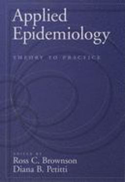 Applied Epidemiology Theory to Practice  9780195111903 Front Cover