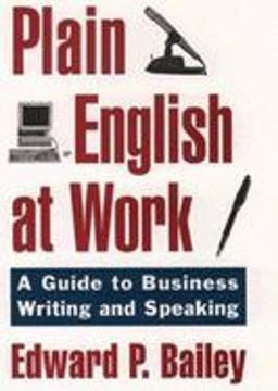 Plain English Approach to Business Writing 2nd 9780195115659 Front Cover