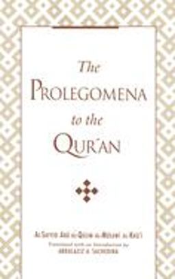 Prolegomena to the Qur'an  9780195116755 Front Cover