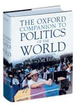 Oxford Companion to Politics of the World 2nd 9780195117394 Front Cover