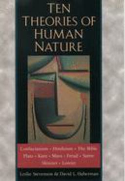 Ten Theories of Human Nature 3rd 9780195120417 Front Cover