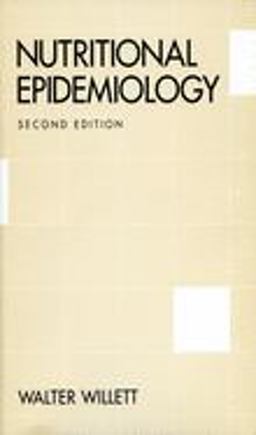 Nutritional Epidemiology 2nd 9780195122978 Front Cover