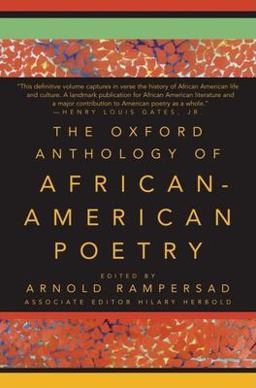 Oxford Anthology of African-American Poetry  9780195125634 Front Cover