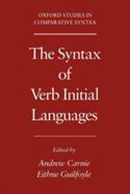 Syntax of Verb Initial Languages 1st 2000 9780195132236 Front Cover