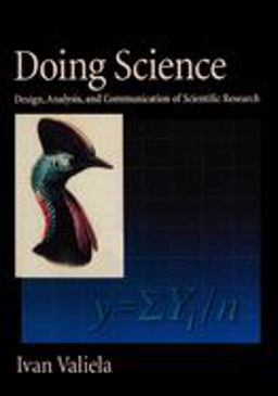 Doing Science Design, Analysis, and Communication of Scientific Research  9780195134131 Front Cover