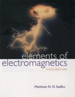 Elements of Electromagnetics 3rd 9780195134773 Front Cover