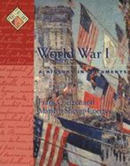 World War I A History in Documents  9780195137460 Front Cover