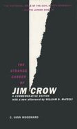 Strange Career of Jim Crow 2nd 9780195146905 Front Cover