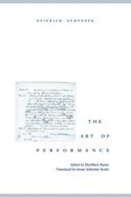 Art of Performance  9780195151510 Front Cover