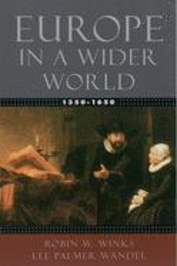 Europe in a Wider World, 1350-1650  9780195154481 Front Cover