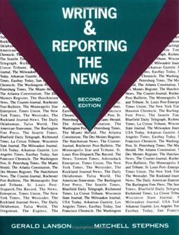 Writing and Reporting the News 2nd 9780195155198 Front Cover