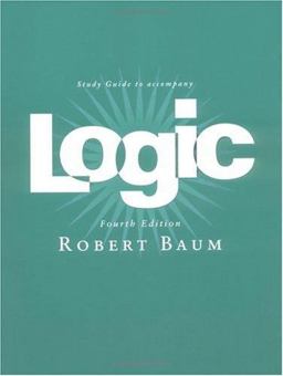 Logic Study Guide 4th 9780195155822 Front Cover