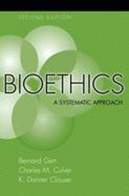 Bioethics A Systematic Approach 2nd 9780195159066 Front Cover