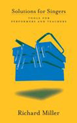 Solutions for Singers Tools for Performers and Teachers  9780195160055 Front Cover