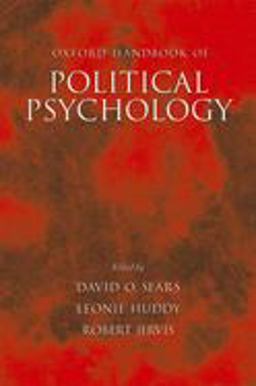 Oxford Handbook of Political Psychology  9780195162202 Front Cover