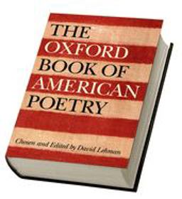 Oxford Book of American Poetry  9780195162516 Front Cover