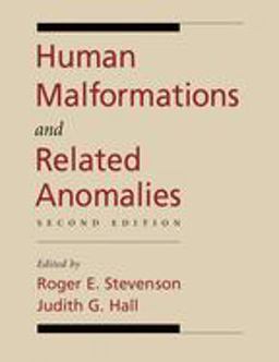 Human Malformations and Related Anomalies 2nd 9780195165685 Front Cover