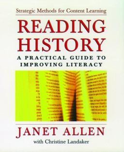 Reading History A Practical Guide to Improving Literacy  9780195165968 Front Cover
