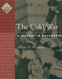 Cold War A History in Documents  9780195166378 Front Cover