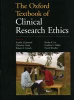 Oxford Textbook of Clinical Research Ethics  9780195168655 Front Cover