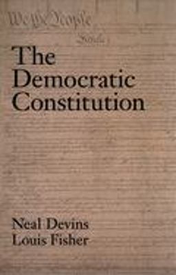 The Democratic Constitution The Democratic Constitution