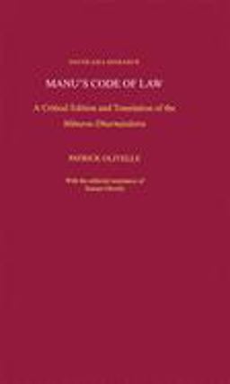Manu's Code of Law