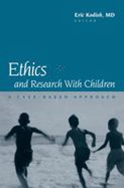 Ethics and Research with Children A Case-Based Approach  9780195171785 Front Cover