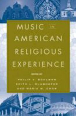 Music in American Religious Experience  9780195173031 Front Cover