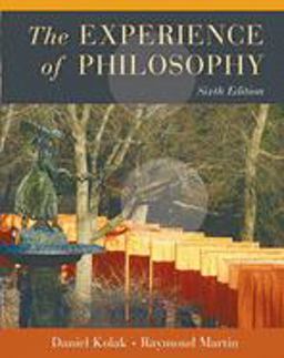 Experience of Philosophy 6th 9780195177688 Front Cover